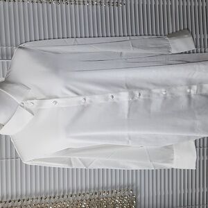 Women's Classic White Button Down Shirt